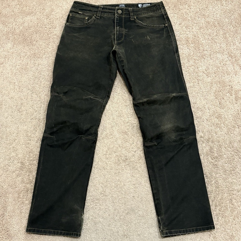 Kuhl Ryder Pants Men's 32x32 Dark Brown Vintage Patina Dye Outdoor Hiking Pants